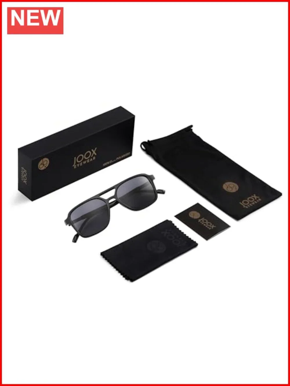Retro Aviator Sunglasses, UV400 Protection Rectangle Shades